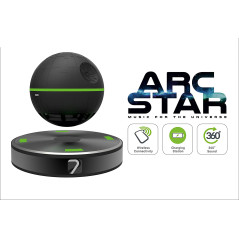 ICE Arc Star: Levitating Bluetooth Speaker with 360° Sound & Wireless Charging!