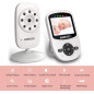 ANMEATE Baby Monitor: Wireless, Night Vision, Two-Way Audio & Temperature Alerts - Peace of Mind for Parents! ANMEATE Baby Monitor: Wireless, Night Vision, Two-Way Audio & Temperature Alerts - Peace of Mind for Parents!