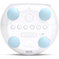 LittleHippo Mella Ready to Rise Entraîneur pour enfants, Réveil, Veilleuse Sleep Sounds Machine (Bleu arctique), Standard