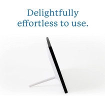 Skylight Frame: 10 inch WiFi Digital Picture Frame, Email Photos from Anywhere, Touch Screen Display, Effortless One Minute