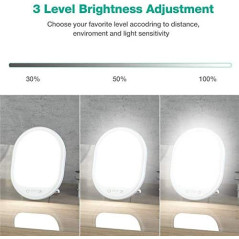 Erligpowht 10,000 Lux Therapy Lamp: Beat the Winter Blues with UV-Free Light!
