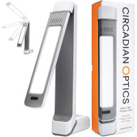 Circadian Optics Light Therapy Lamp - UV-Free LED Light Sun Lamp with 10,000 Lux for Sleep Aid, Brain Booster, and Stress