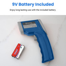 Etekcity Infrared Thermometer 1080 (Not for Human) Temperature Gun Non-Contact Digital Laser Thermometer-58℉~1022℉ (-50℃～550℃)