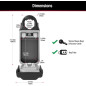 Master Lock 5420D: Boîte à Clés Sécurisée à Combinaison Réglable - Accès Facile et Sûr!