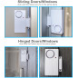 Wsdcam Wireless Door & Window Alarm: Remote Control Home Security - Peace of Mind! Wsdcam Wireless Door & Window Alarm: Remote Control Home Security - Peace of Mind!