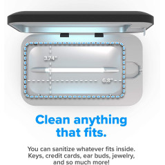 PhoneSoap 3, boîtier de recharge et de nettoyage pour smartphone