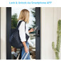 Tiffane 5-in-1 Smart Lock: Keyless Entry with Fingerprint, Keypad & App Control - Secure Your Home Now!