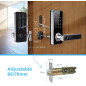 Tiffane 5-in-1 Smart Lock: Keyless Entry with Fingerprint, Keypad & App Control - Secure Your Home Now!