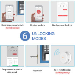 WeHere Bluetooth Key Lockbox: Secure, Smart Access for Homeowners & Contractors