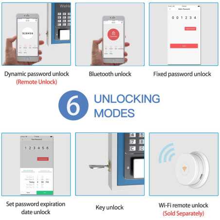 WeHere Bluetooth Key Lockbox: Secure, Smart Access for Homeowners & Contractors