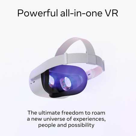 Meta Quest 2: Next-Level VR Headset - Immersive Gaming & Entertainment, Wireless Freedom!