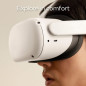 Meta Quest 2: Vivez la VR Immersive Sans Limites! Graphismes HD, Sans Fil, et Confort Inégalé Meta Quest 2: Vivez la VR Immersive Sans Limites! Graphismes HD, Sans Fil, et Confort Inégalé