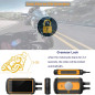 Caméra Moto ZOMFOM : Double 1080p, Étanche IP67, GPS, Wi-Fi - Sécurité et Aventure Garantie !