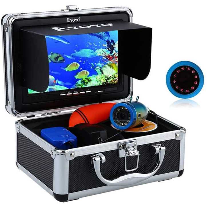 Eyoyo Underwater Fishing Camera: 7 LCD, Infrared Night Vision, 30M Cable Eyoyo Underwater Fishing Camera: 7 LCD, Infrared Night Vision, 30M Cable