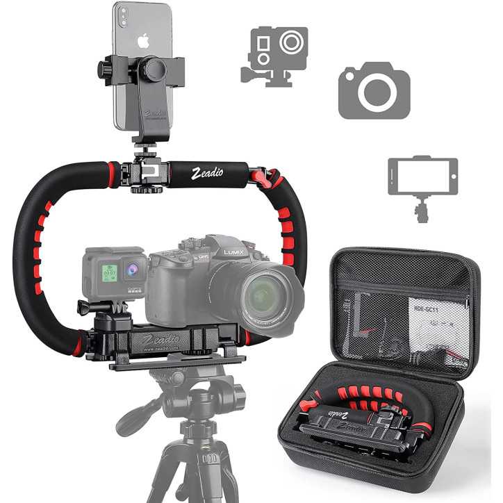 Stabilisateur Caméra Zeadio: Vidéos Pro avec Votre Smartphone! Qualité, Stabilité & Accessoires