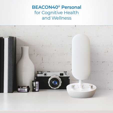 BEACON40 Light Therapy Lamp: Boost Memory, Focus & Sleep - Anti-Aging 40Hz Light!