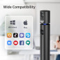 CZUR Dual Webcam & Microphone: Crystal Clear Audio & Video for Streaming, Meetings, and More!