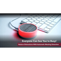 MuteMe (Windows Compatibility Only) - Illuminated Physical Mute Button for Zoom, Teams, WebEx & More (As Seen on Shark Tank)!