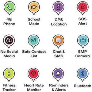Spacetalk Adventurer: Kids Smartwatch with GPS, Safe Calling & SOS - Peace of Mind for Parents!