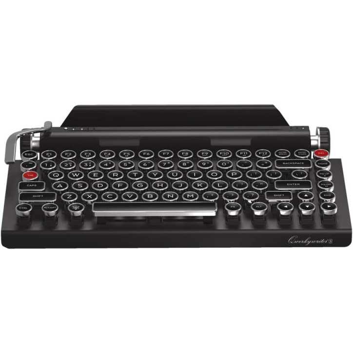 Qwerkywriter S : Clavier Mécanique Rétro Sans Fil - Le Charme Vintage, la Technologie Moderne! Qwerkywriter S : Clavier Mécanique Rétro Sans Fil - Le Charme Vintage, la Technologie Moderne!