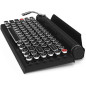 Qwerkywriter S : Clavier Mécanique Rétro Sans Fil - Le Charme Vintage, la Technologie Moderne! Qwerkywriter S : Clavier Mécanique Rétro Sans Fil - Le Charme Vintage, la Technologie Moderne!