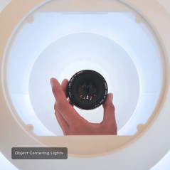 Foldio360 Smart Dome + Mount Kit | All-in-one Smart Photo Studio Lightning Dome 360 Turntable with Built-in LED Light