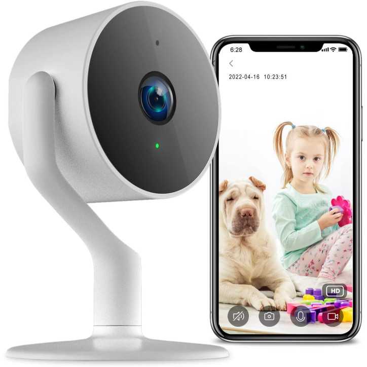 Eco4life 1080P Indoor Security Camera: Keep Your Home Safe & Connected! Eco4life 1080P Indoor Security Camera: Keep Your Home Safe & Connected!