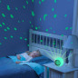 Réveil Enfant Étoilé Tarklanda : 7 Couleurs, Projecteur Lune et Étoiles - Cadeau Idéal !