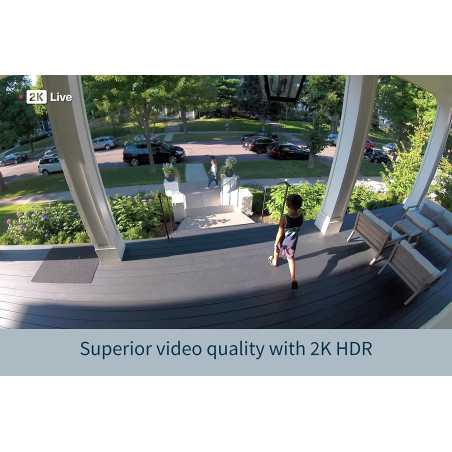 Arlo Pro 4: Wireless 2K HDR Security Camera with Color Night Vision - Protect What Matters Most!