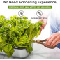 Jardin Hydroponique dIntérieur LYKO: Herbes Fraîches Toute lAnnée, Éclairage LED Pro Jardin Hydroponique dIntérieur LYKO: Herbes Fraîches Toute lAnnée, Éclairage LED Pro