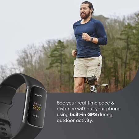 Fitbit Charge 5: Your Advanced Health & Fitness Companion with GPS & Stress Tracking
