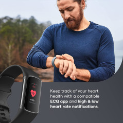 Fitbit Charge 5 Advanced Fitness & Health Tracker with Built-in GPS, Stress Management Tools, Sleep Tracking, 24/7 Heart Rate