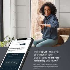 Fitbit Charge 5 Advanced Fitness & Health Tracker with Built-in GPS, Stress Management Tools, Sleep Tracking, 24/7 Heart Rate