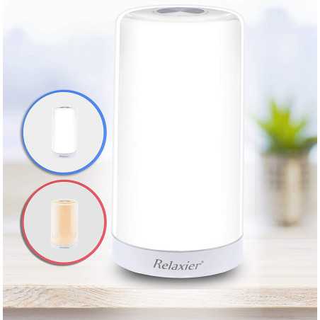 Relaxier - Light Therapy Lamp, Happy Light, 10,000 LUX UV-Free 360-degrees Sunlight Lamp, Sun Light, Fight Off Winter Blues,