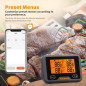 Inkbird BBQ Thermometer: WiFi & Bluetooth, 4 Probes, App Control - Grill Like a Pro!