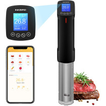 Inkbird ISV-100W Cuiseur Sous Vide WiFi,Cuiseur Oeuf Thermoplongeur Sous Vide Cooker 1000W,Calculateur d'Immersion Cuisinière