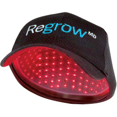 HairMax RegrowMD Laser Hair Growth Cap, FDA Cleared, 272 Medical Grade Lasers, Hair Loss Treatment for Men and Women, Full Scalp