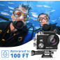 Dragon Touch 4K Action Camera: Capture Your Adventures Underwater & Beyond!