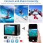 Dragon Touch 4K Action Camera: Capture Your Adventures Underwater & Beyond!
