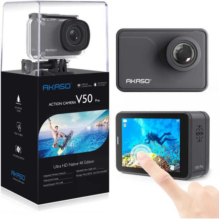 AKASO V50 Pro: Caméra dAction 4K Étanche avec Micro Externe - Capturez lAventure! AKASO V50 Pro: Caméra dAction 4K Étanche avec Micro Externe - Capturez lAventure!