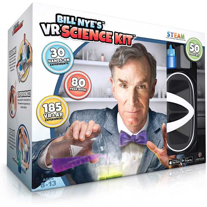 Bill Nyes VR Science Kit: Ignite a Love of STEM with Immersive Virtual Reality! Bill Nyes VR Science Kit: Ignite a Love of STEM with Immersive Virtual Reality!