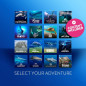 Lets Explore Wildlife VR Headset for Kids: 16 Immersive Adventures & Holographic Cube!
