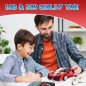 WISEPLAY: Jeu de Construction STEM 2-en-1 - Voiture de Course Télécommandée à Assembler! WISEPLAY: Jeu de Construction STEM 2-en-1 - Voiture de Course Télécommandée à Assembler!