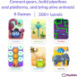 Plugo Link: Jeu Magnétique STEM Interactif PlayShifu – Apprendre en Samusant! (4-10 ans)