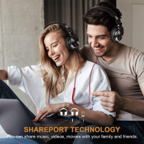 OneOdio Wired Over Ear Headphones Studio Monitor & Mixing DJ Stereo Headsets with 50mm Neodymium Drivers and 1/4 to 3.5mm Audio