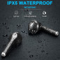 yobola True Wireless Earbuds: 40H Playtime, Waterproof Bluetooth Headphones with Mic yobola True Wireless Earbuds: 40H Playtime, Waterproof Bluetooth Headphones with Mic
