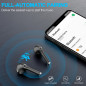 yobola Écouteurs sans Fil Bluetooth : Son HiFi, 40H dAutonomie, IPX5 Étanche - Idéal Sport! yobola Écouteurs sans Fil Bluetooth : Son HiFi, 40H dAutonomie, IPX5 Étanche - Idéal Sport!