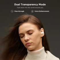 1MORE EVO Noise Cancelling Earbuds, Audiophile Headphones with Dual Drivers, Adaptive ANC, Bluetooth Headphones, HiFi Sound,