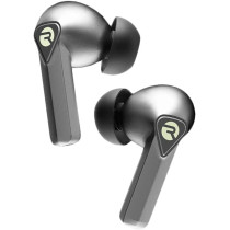 Raycon Gaming Earbuds: Low Latency Wireless Headphones with Mic - Jet Silver