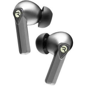 Raycon Gaming Earbuds: Low Latency Wireless Headphones with Mic - Jet Silver